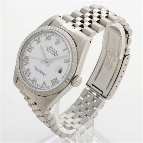 rolex 16220 roman numerals|Rolex datejust 16220 price.